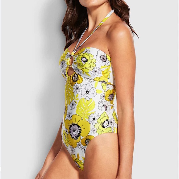🌻Seafolly Summer Of Love Ring Front One Piece - Picture 2 of 16
